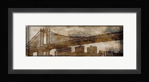 Framed Manhattan Print
