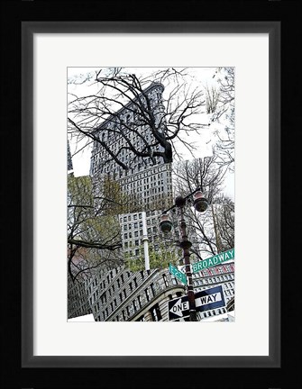 Framed Flatiron Collage Print