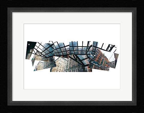 Framed Tribeca Collage Print