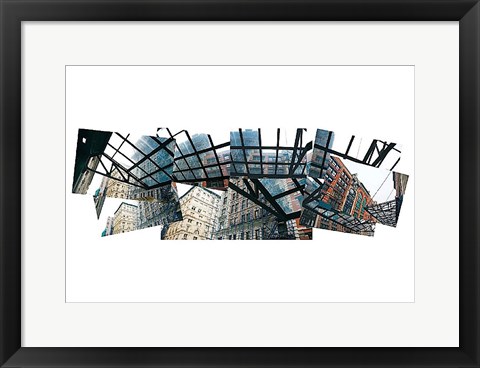 Framed Tribeca Collage Print
