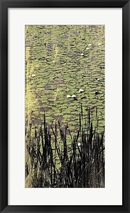 Framed Lily Pond I Print