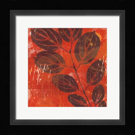 Framed Exotic Vine Print