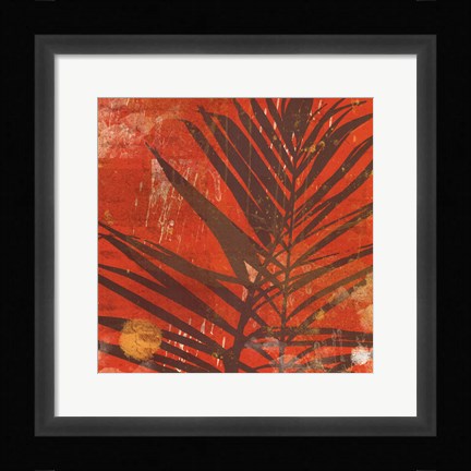 Framed Exotic Palm Print