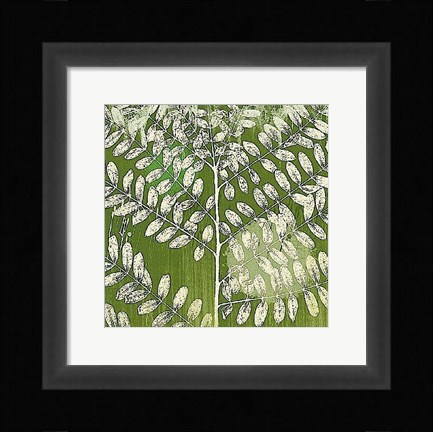 Framed Forest Leaves Print