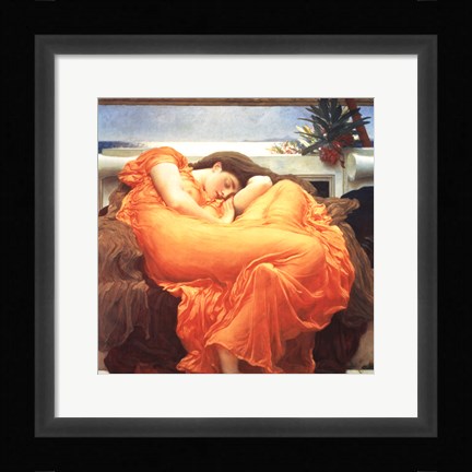 Framed Flaming June Print