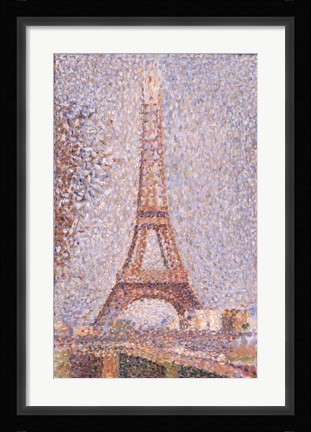 Framed Eiffel Tower, ca. 1889 Print