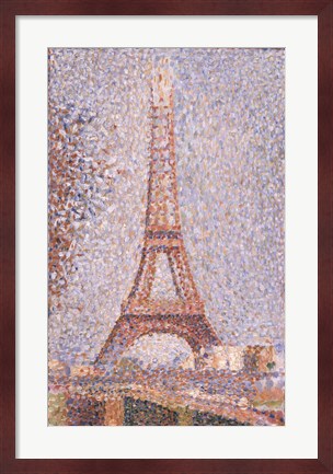 Framed Eiffel Tower, ca. 1889 Print