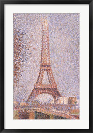 Framed Eiffel Tower, ca. 1889 Print