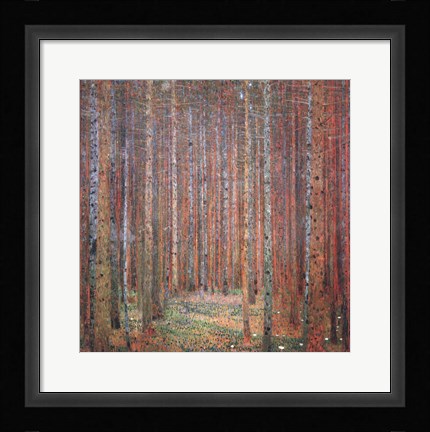 Framed Tannenwald I Print