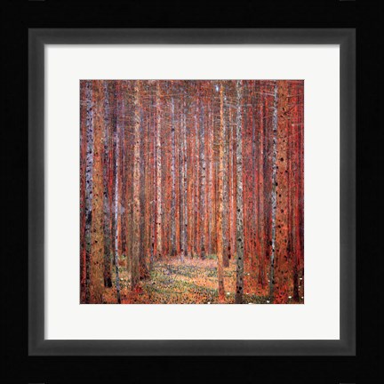 Framed Tannenwald I Print