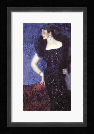 Framed Portrait of Rose von Rosthorn-Friedmann Print