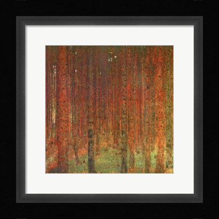 Framed Tannenwald II Print