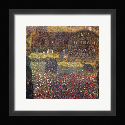 Framed House in Attersee Print