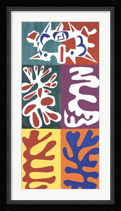 Framed Panel with Mask, 1947 Print