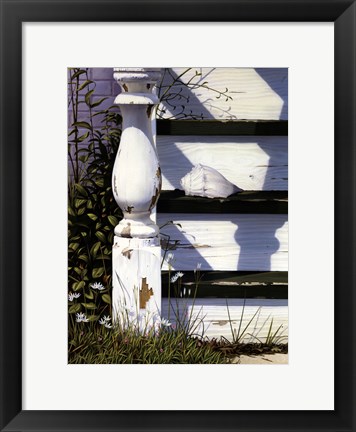 Framed Old House by the Sea Print