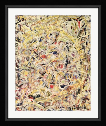 Framed Shimmering Substance, 1946 Print