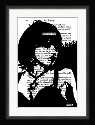 Framed Those Last Days Print