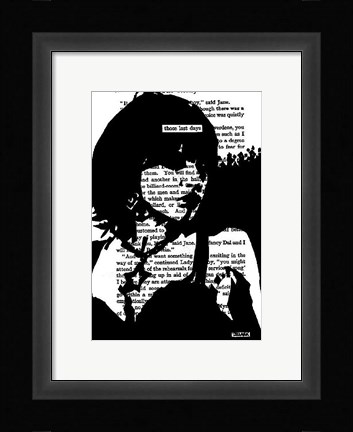 Framed Those Last Days Print