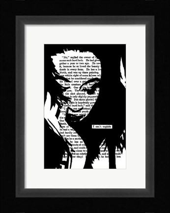 Framed I Can't Explain Print