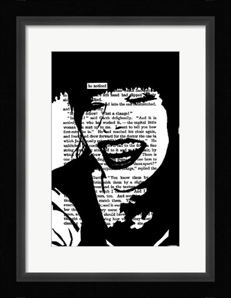Framed He Noticed Print