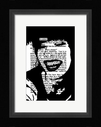 Framed He Noticed Print