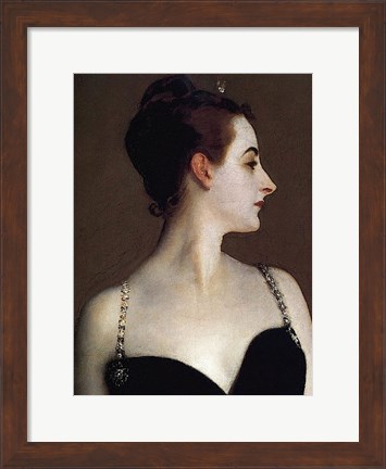 Framed Madame X (detail) Print