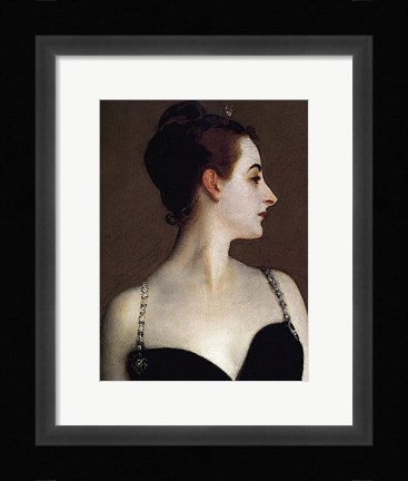 Framed Madame X (detail) Print