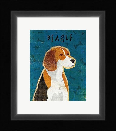Framed Beagle Print