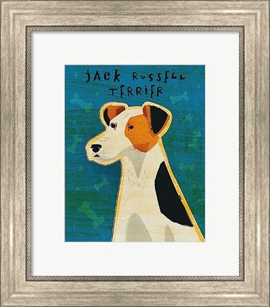 Framed Jack Russell Terrier Print