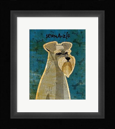 Framed Schnauzer Print