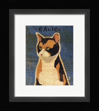 Framed Calico Print