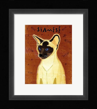 Framed Siamese Print