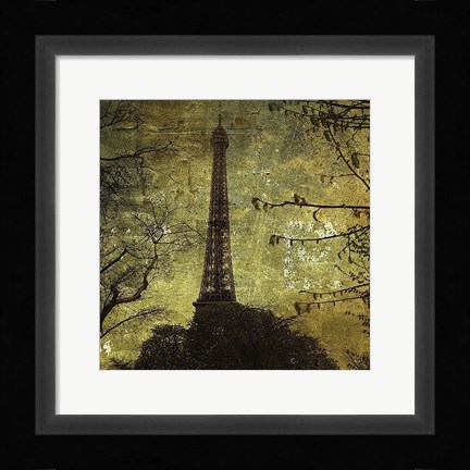 Framed Eiffel Tower Print