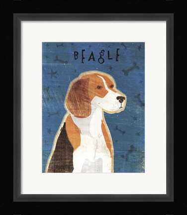 Framed Beagle Print