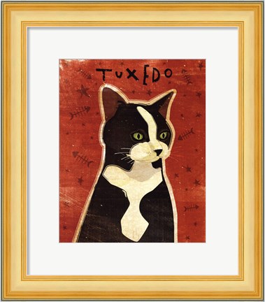 Framed Tuxedo Print