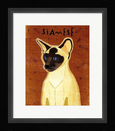 Framed Siamese Print