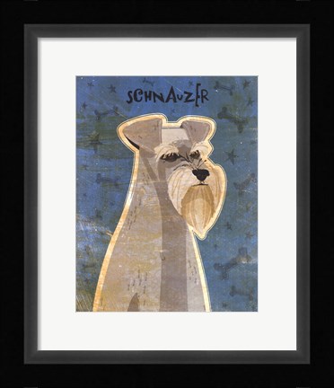 Framed Schnauzer Print