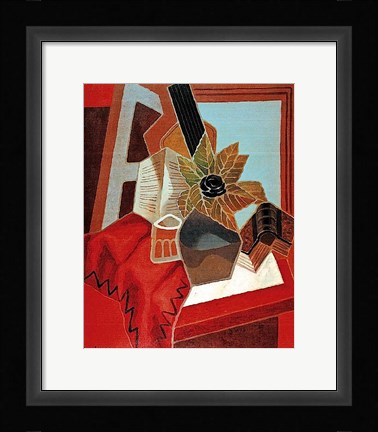 Framed Flowers on the Table Print