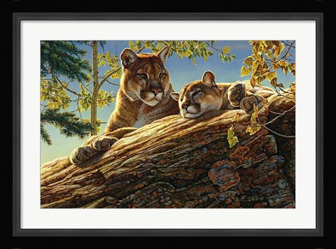 Framed Keeping Guard Print