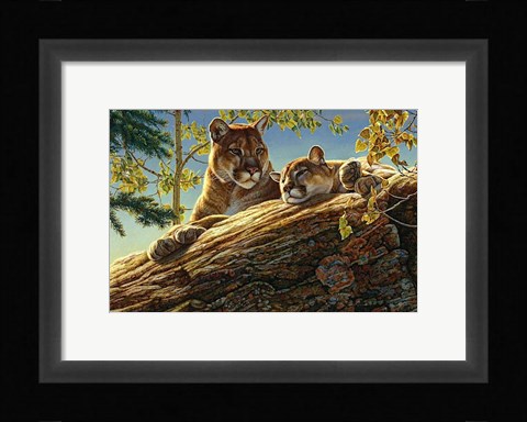 Framed Keeping Guard Print