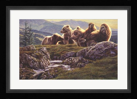 Framed Above the Ridge Print