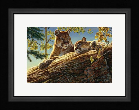 Framed Keeping Guard Print