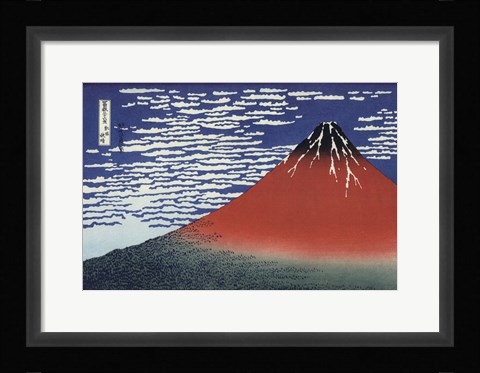 Framed Red Fuji Print