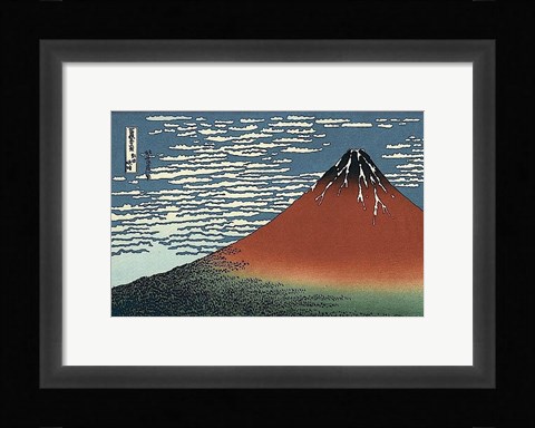 Framed Red Fuji Print