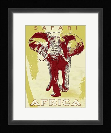 Framed Safari Africa Print