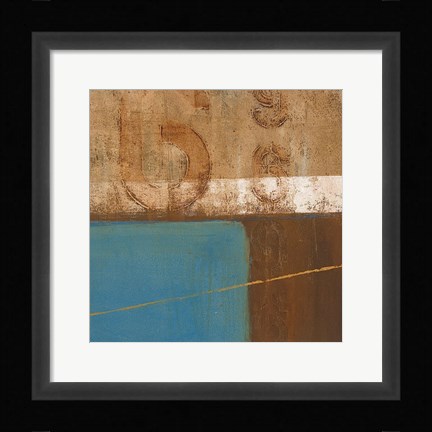 Framed Earth and Sky I Print