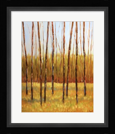 Framed Tall Trees II (right) Print