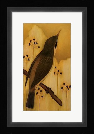 Framed Bird II Print