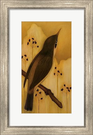 Framed Bird II Print