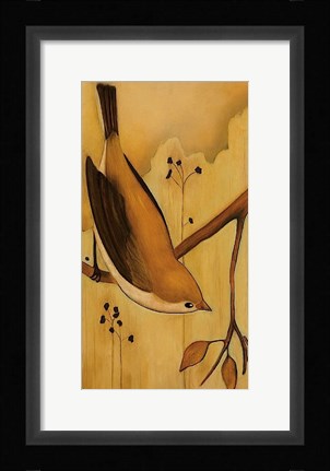 Framed Bird III Print